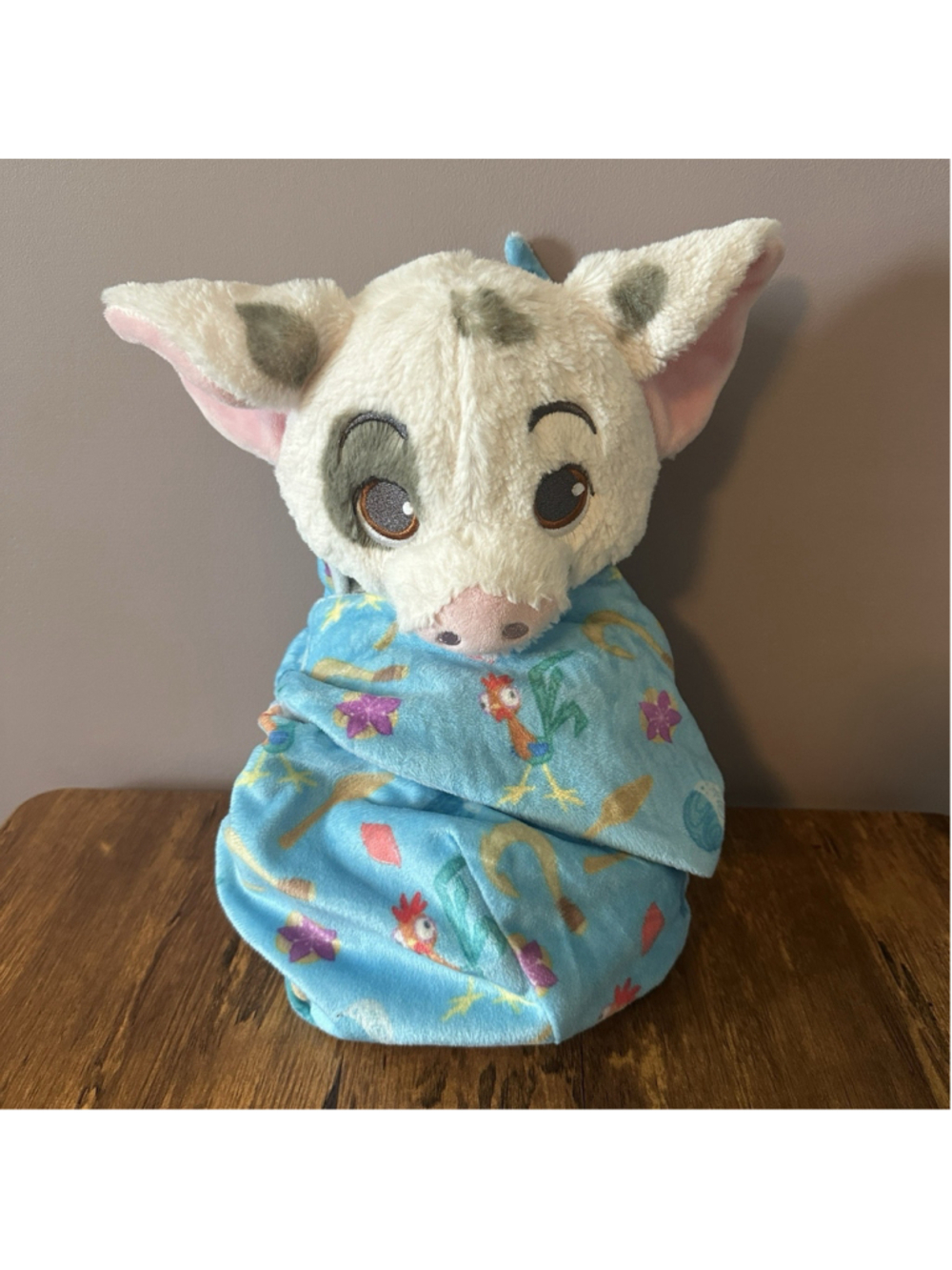 2023 Disney Parks Babies Baby Pua Moana Blanket Pouch Plush